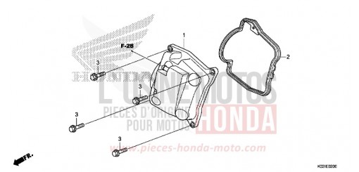 CYLINDER HEAD COVER SH150ADG de 2016